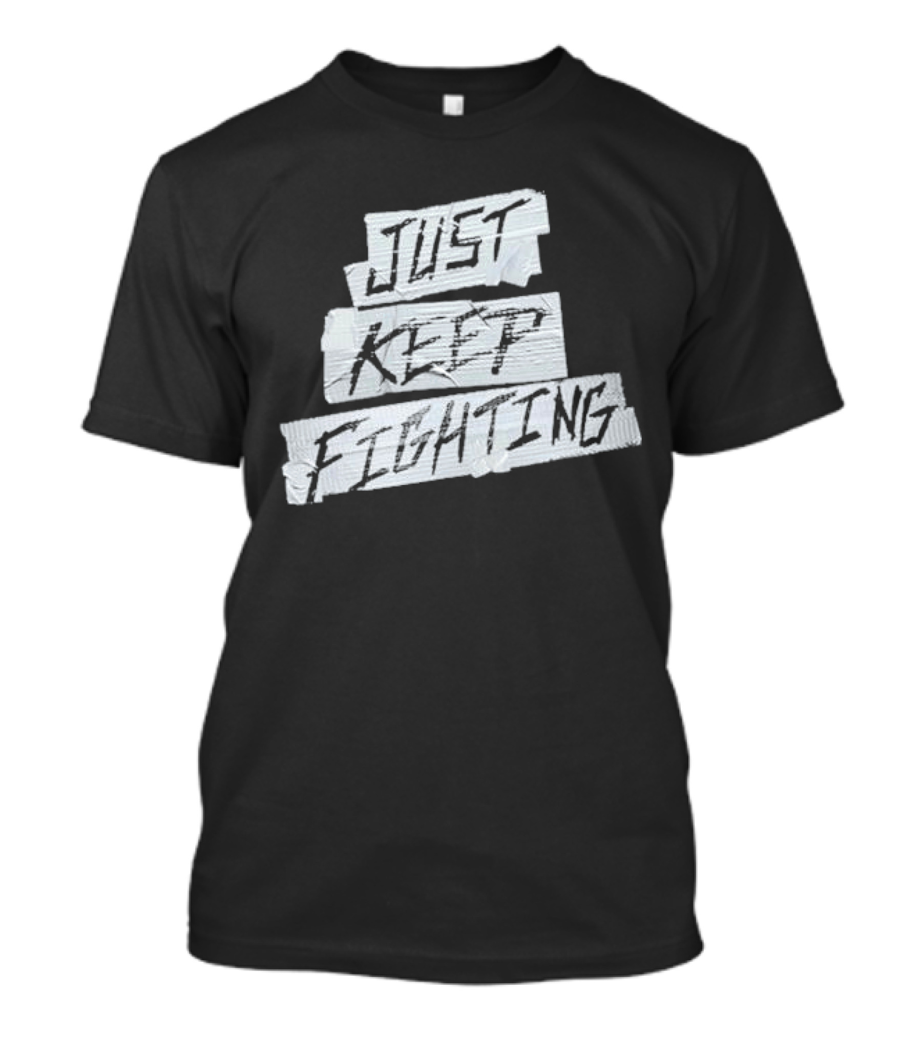 Kevin Owens Just Keep Fighting Blackout T-Shirt