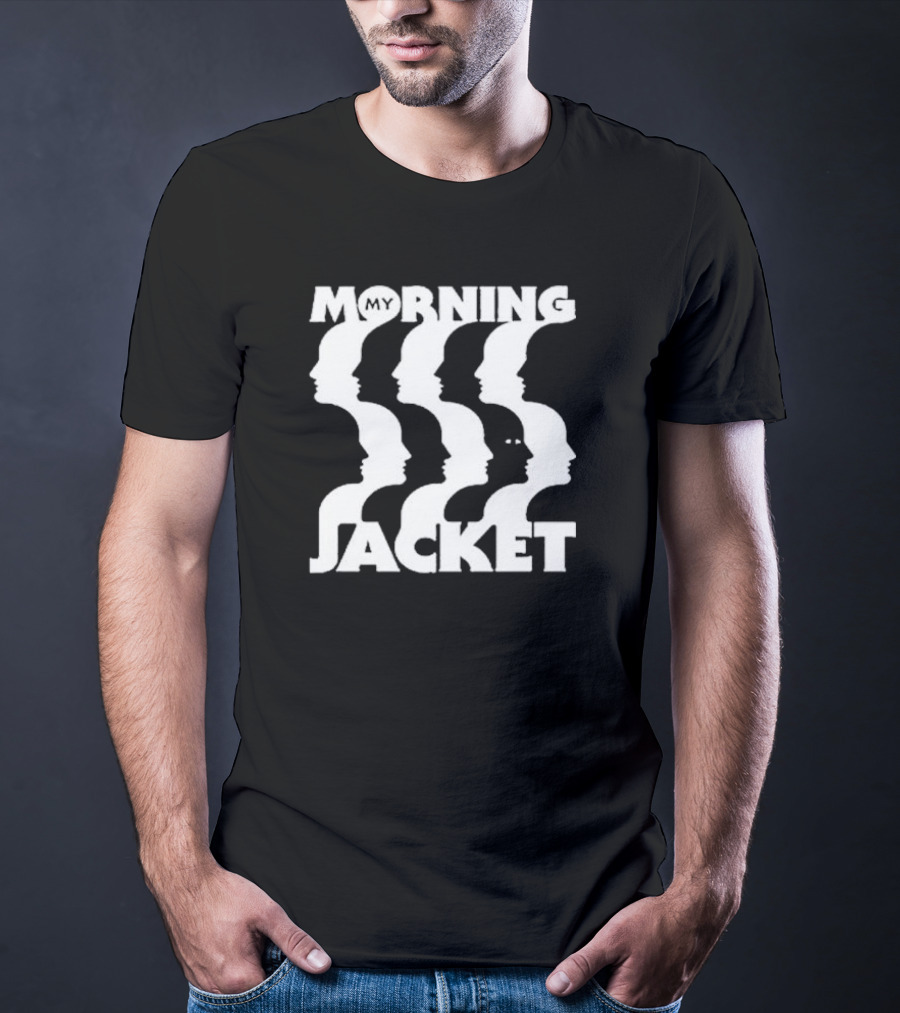 My Morning Jacket Band Faces Album T-Shirt