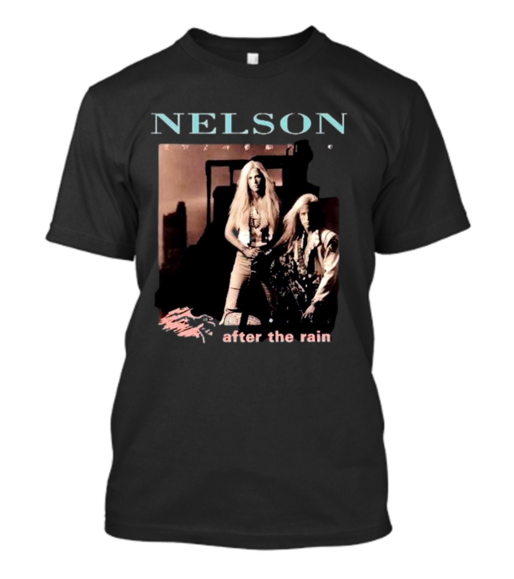 NELSON After The Rain Album Cover 90s Rock Band T-Shirt