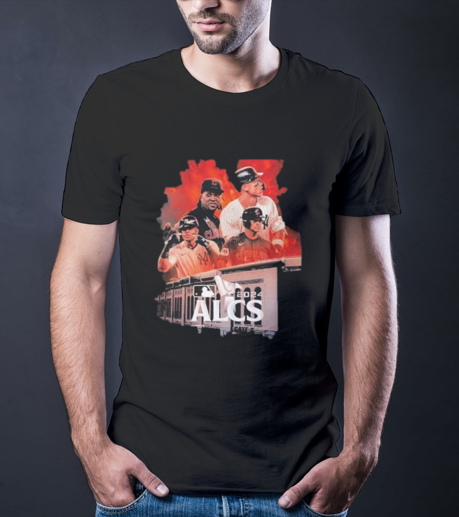 New York Yankees Cleveland Guardians ALCS T-Shirt