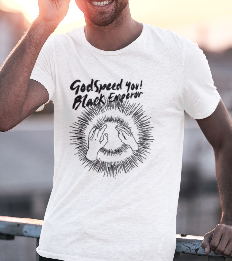 Godspeed You Black Emperor Band Hands And Radiant Lines T-Shirt