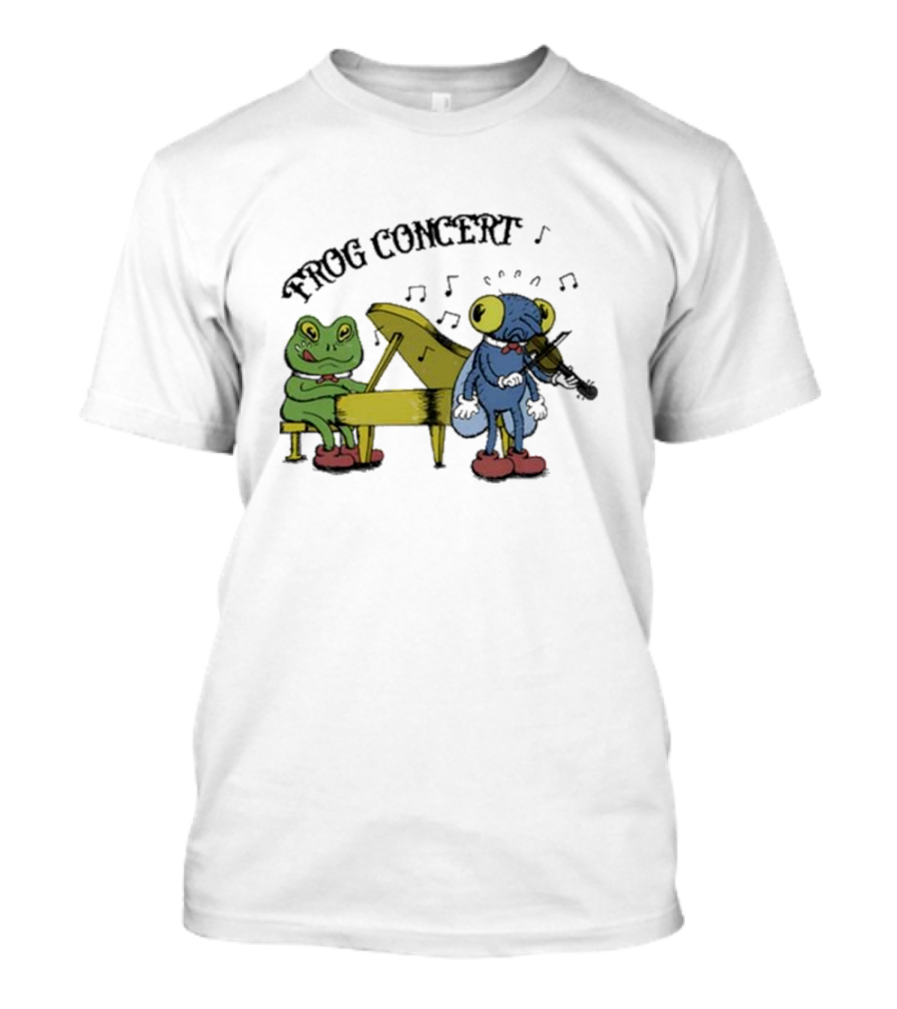 Frog Concert Cartoon Phantom Lure Fun Times T-Shirt