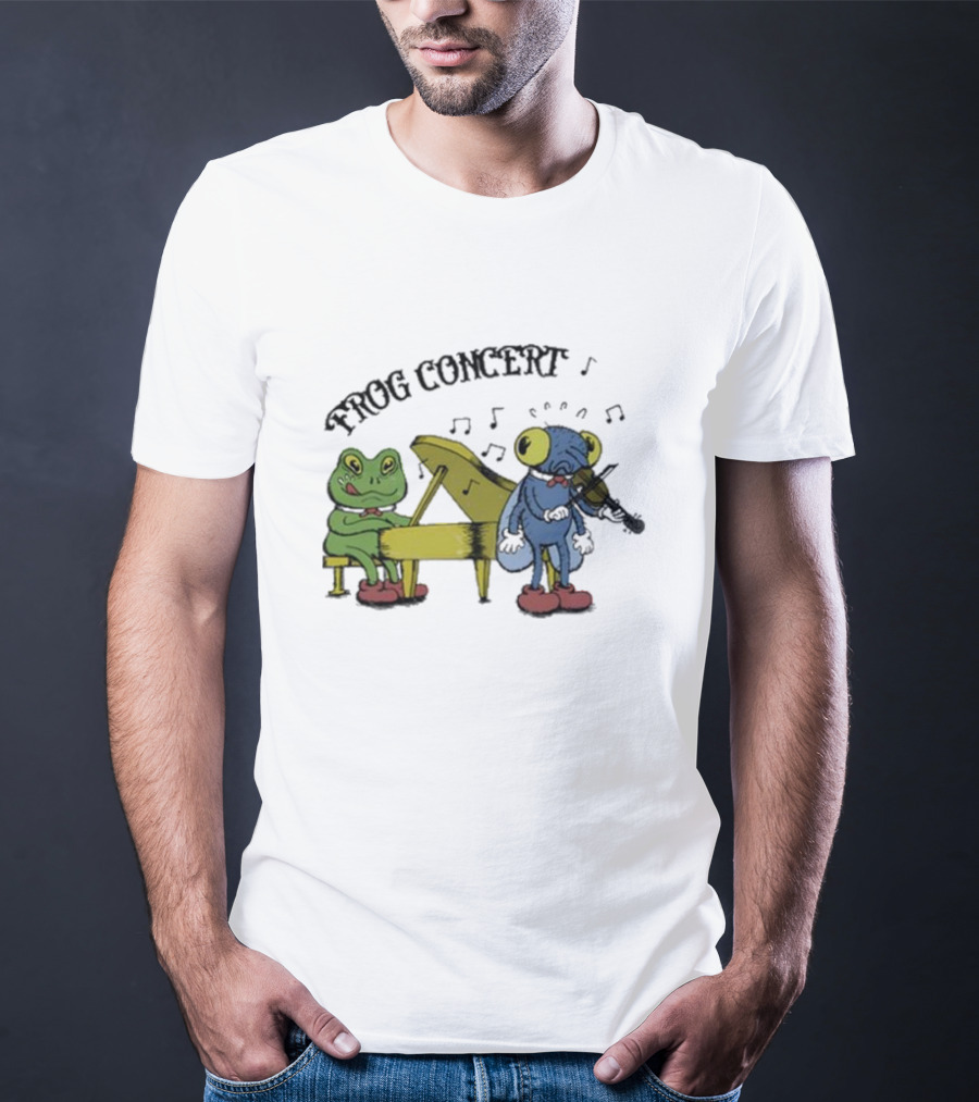 Frog Concert Cartoon Phantom Lure Fun Times T-Shirt