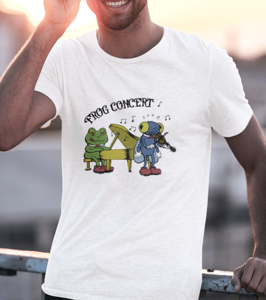 Frog Concert Cartoon Phantom Lure Fun Times T-Shirt