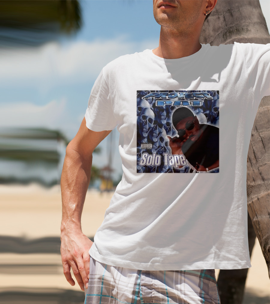 Project Pat Solo Tape Album Cover Skulls T-Shirt