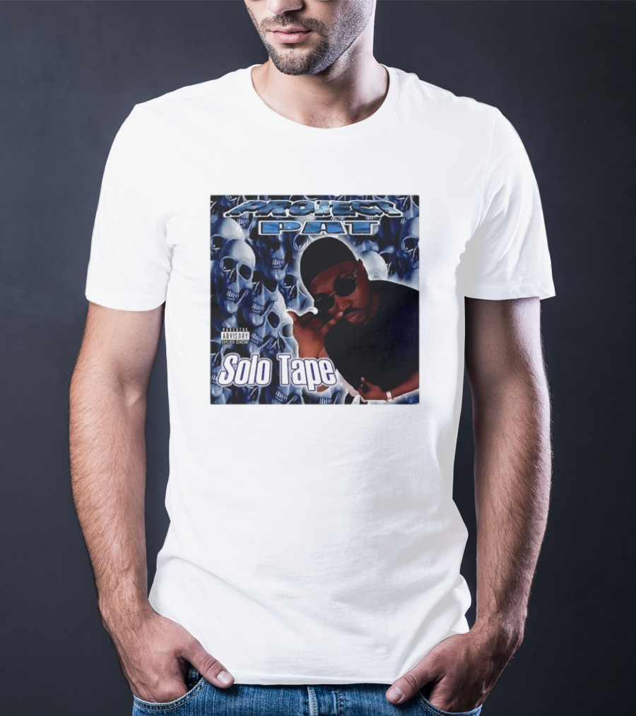 Project Pat Solo Tape Album Cover Skulls T-Shirt