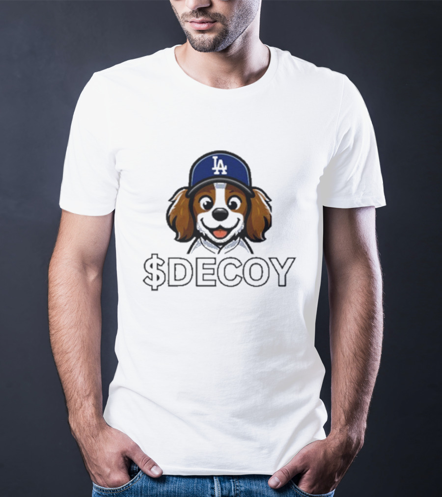 Shohei Ohtani LA Cap Dog $Decoy T-Shirt