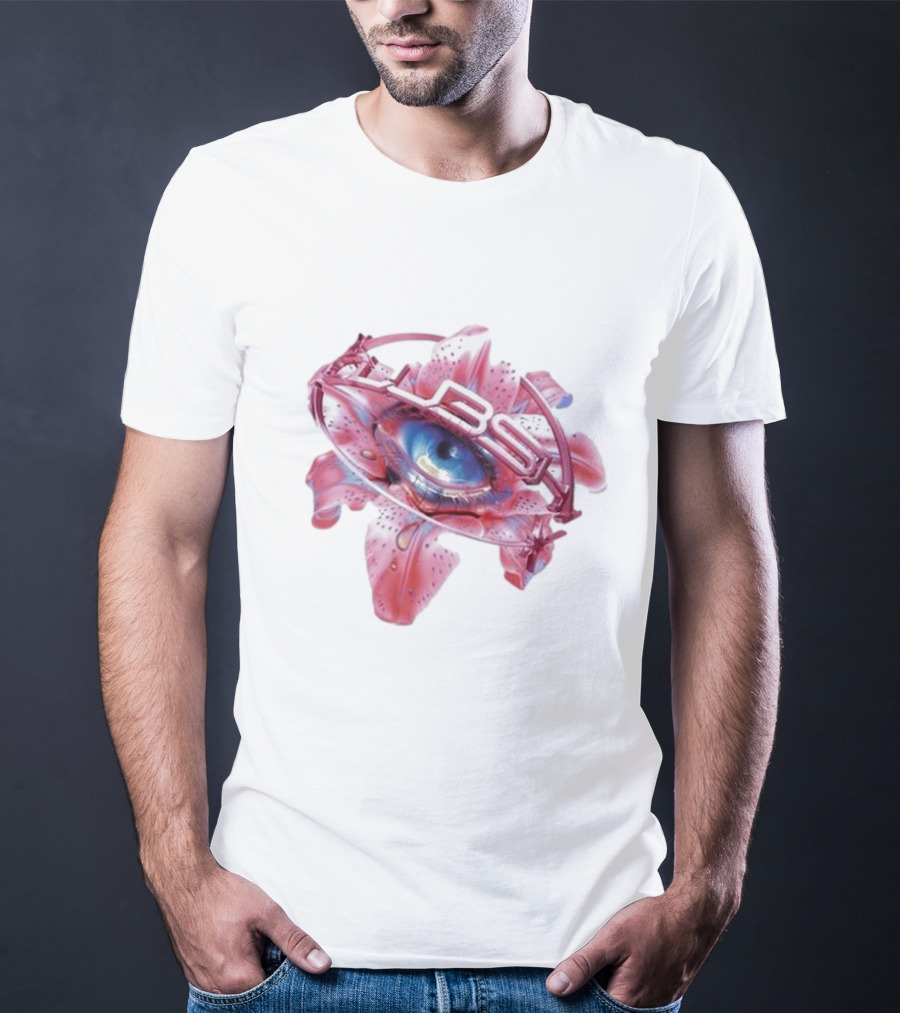 Shygirl Club Shy Inna Eye Vision Flower 3D Elements T-Shirt