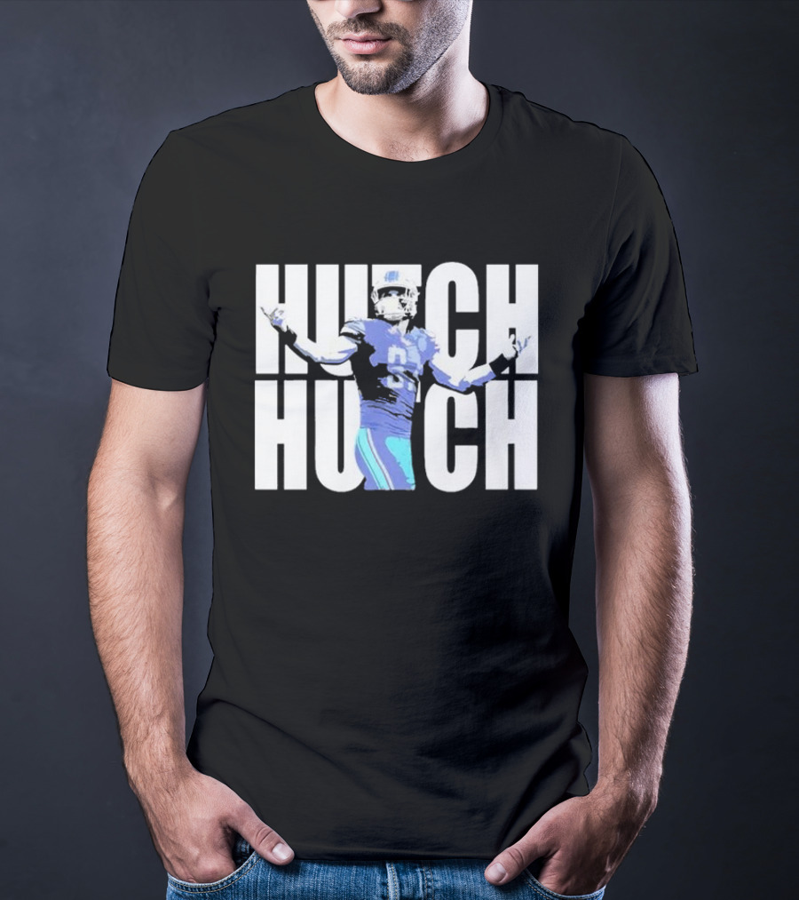Hutch Hutch Aidan Hutchinson Detroit Lions Football Player T-Shirt