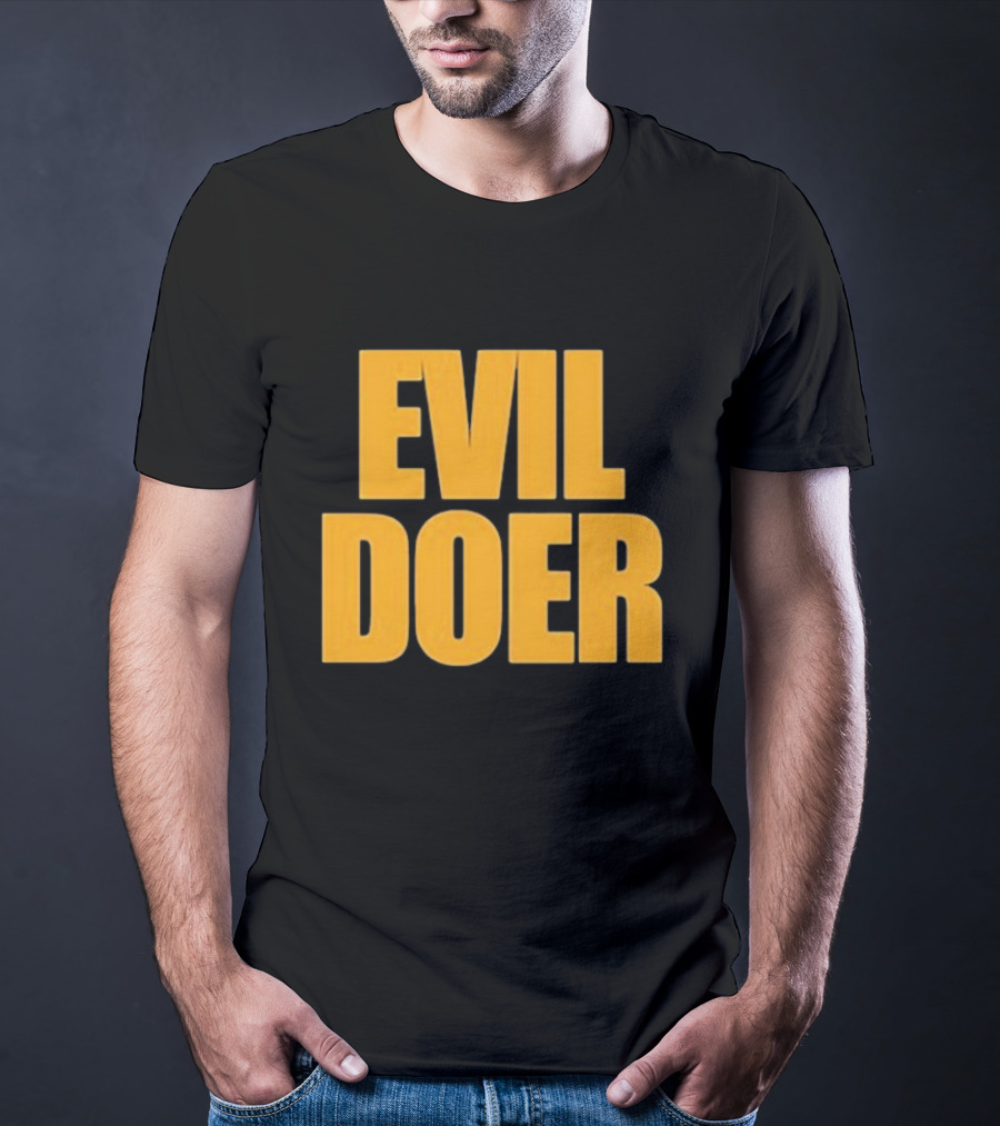 Evil Doer Green And Orange T-Shirt