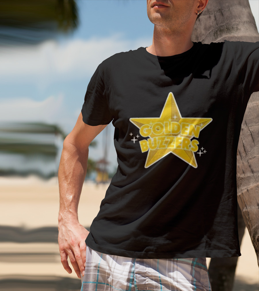 Scott Cramer The Cramer Games Golden Buzzers Star T-Shirt