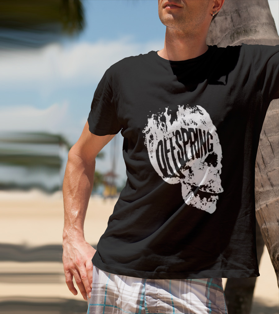 Offspring Flaming Skull T-Shirt