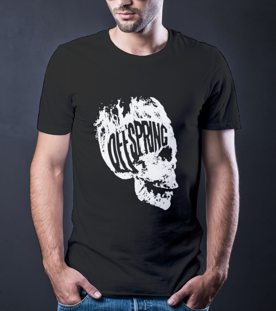 Offspring Flaming Skull T-Shirt
