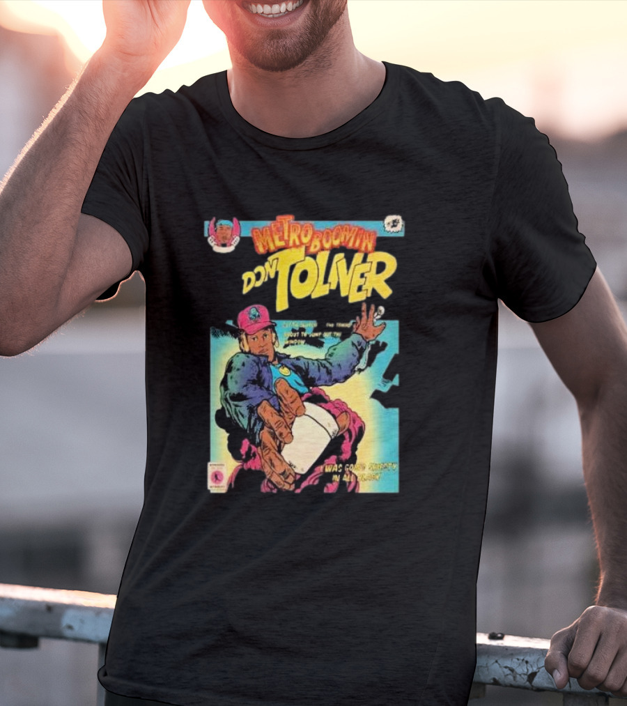 Metro Boomin Don Toliver Comic Style Retro Album T-Shirt