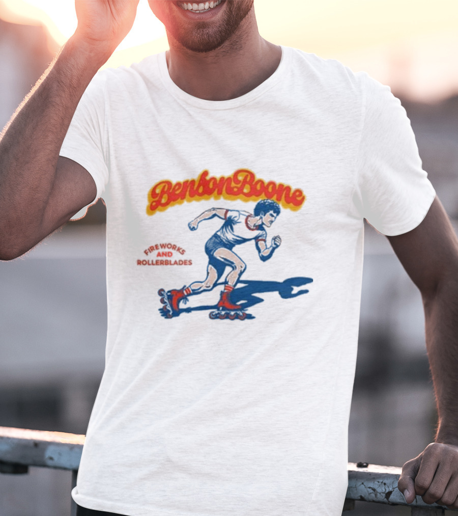 Benson Boone Fireworks And Rollerblades Benny T-Shirt