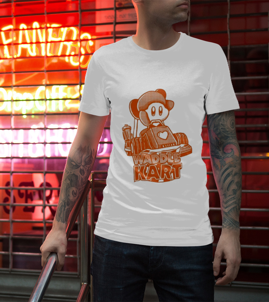 DevDogg Waddle Kart Dee Heart Racing Adventure T-Shirt
