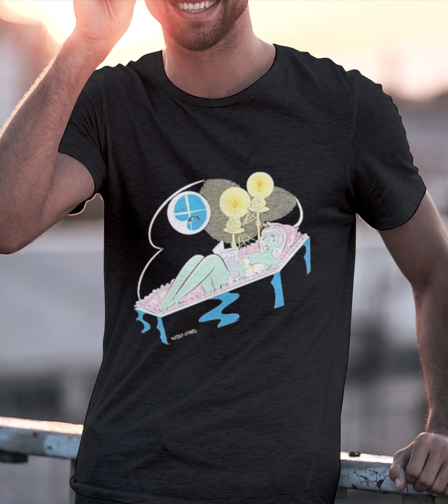 Real Monsters Lying In The Grave Creepy Artwork By Stacy Eyles T-Shirt