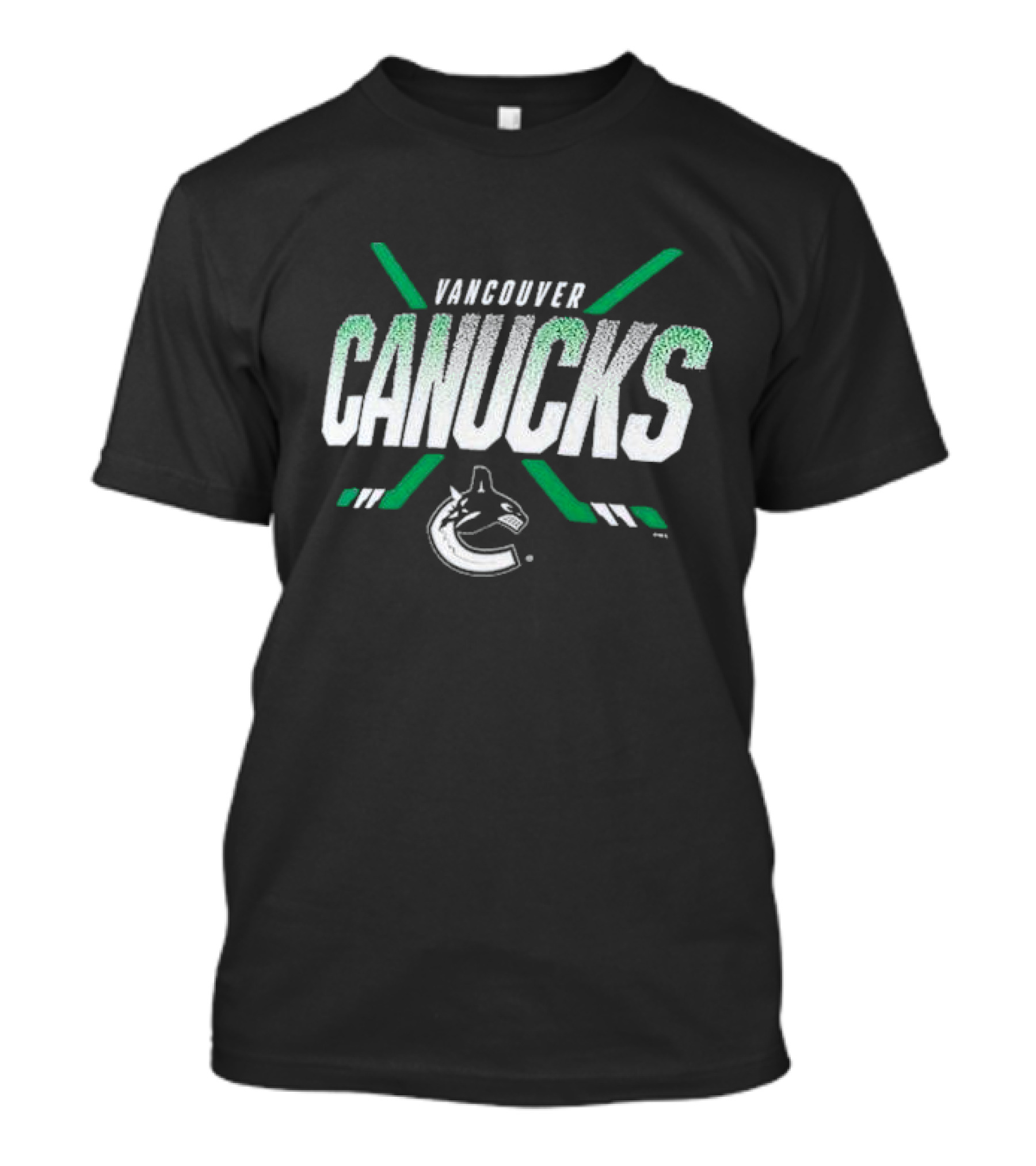 Vancouver Canucks Team Covert Hockey Sticks T-Shirt