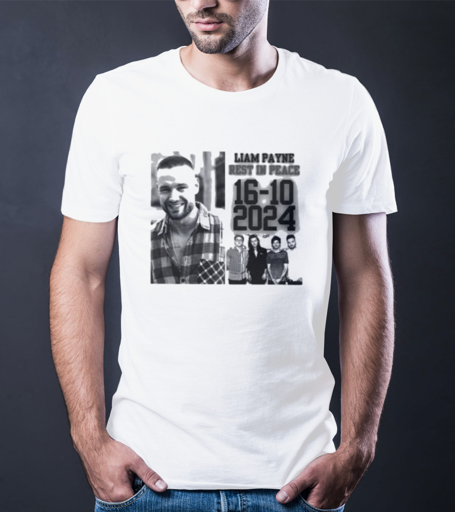 Liam Payne Rest In Peace 16-10 T-Shirt