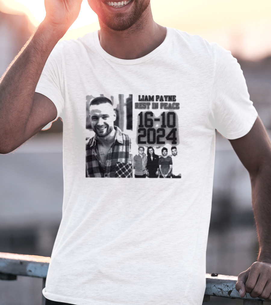 Liam Payne Rest In Peace 16-10 T-Shirt