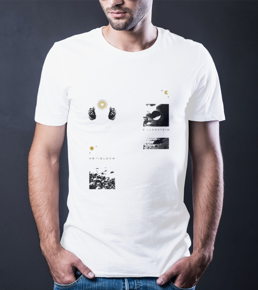 Silverstein Ghost Hands Moon Bloom T-Shirt