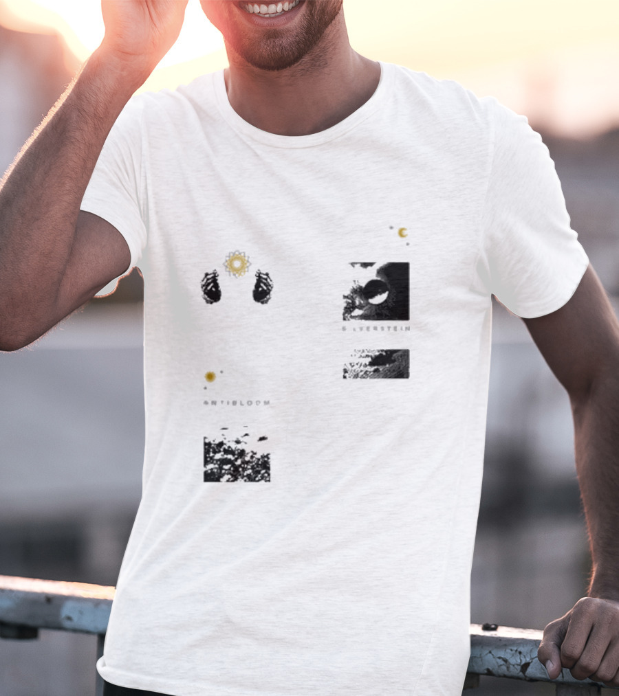 Silverstein Ghost Hands Moon Bloom T-Shirt
