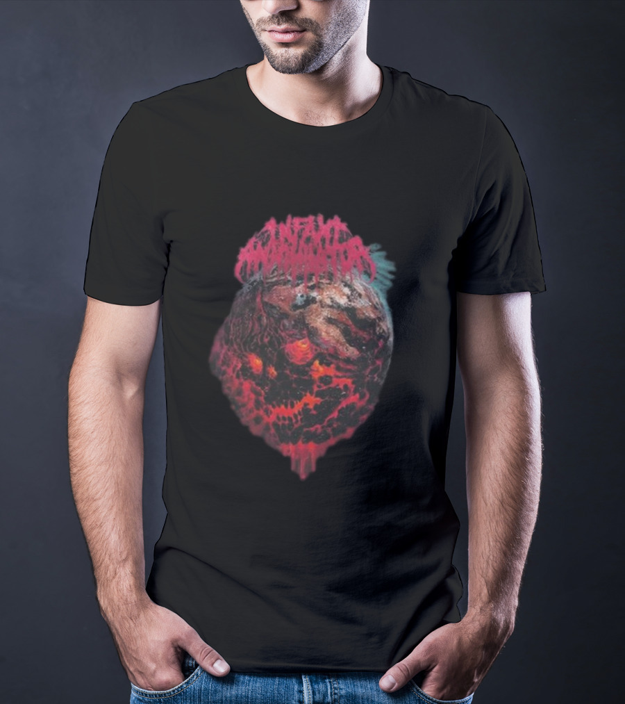 Infant Annihilator Skull Planetoid Re-Conception T-Shirt