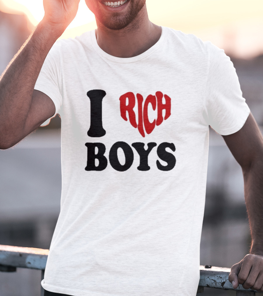 Flippa I Love Rich Boys T-Shirt