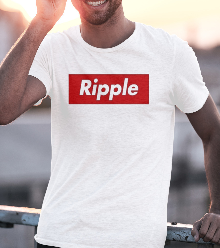 Joey Swoll Ripple Bold Red Box T-Shirt