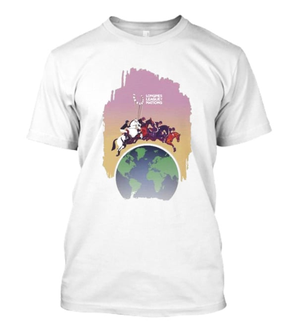 Longines League Nations Polo Riders Over Globe LLN Fan T-Shirt