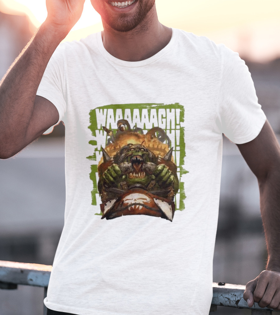 Waaagh Orks Speed Freaks Waaagh Ork Driving Symbolism T-Shirt