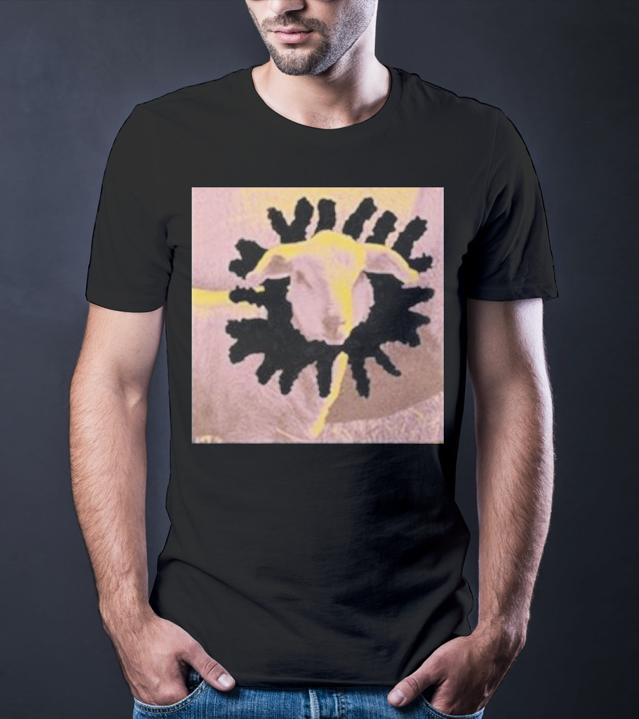 Run For Cover Records Anxious Counting Sheep Surreal Sheep T-Shirt