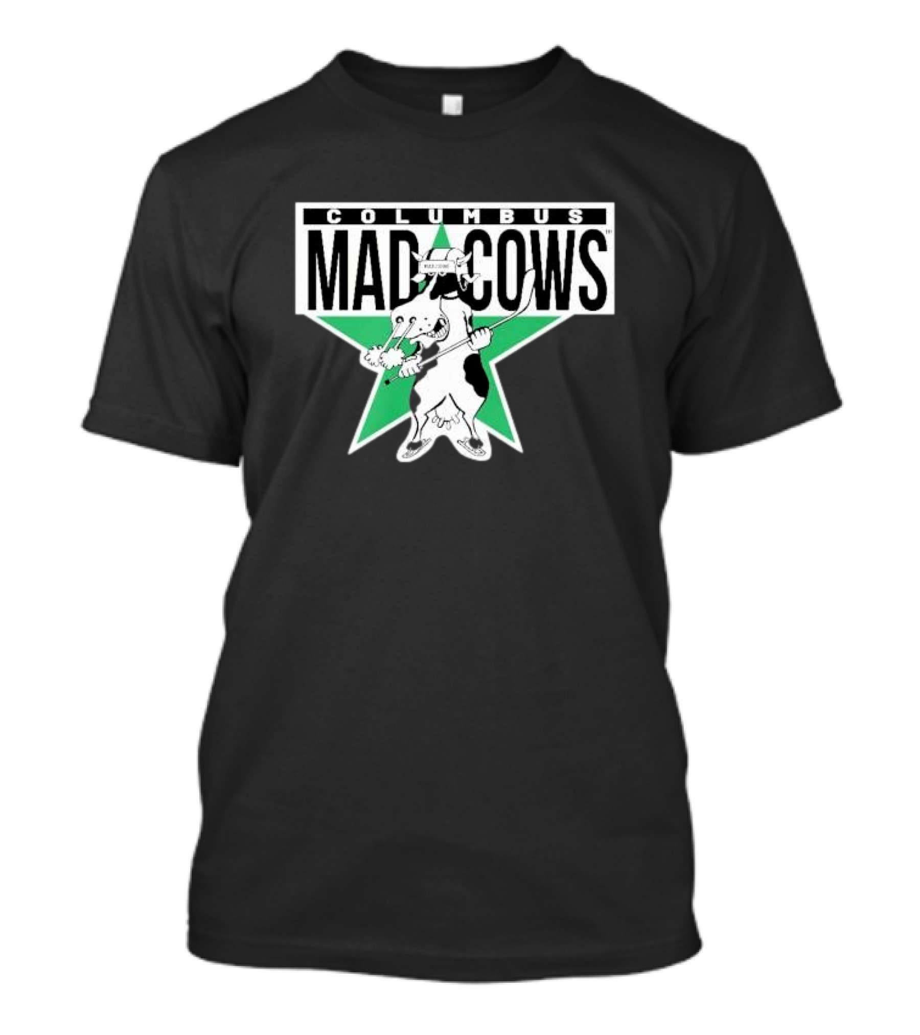 Columbus Mad Cows Star T-Shirt