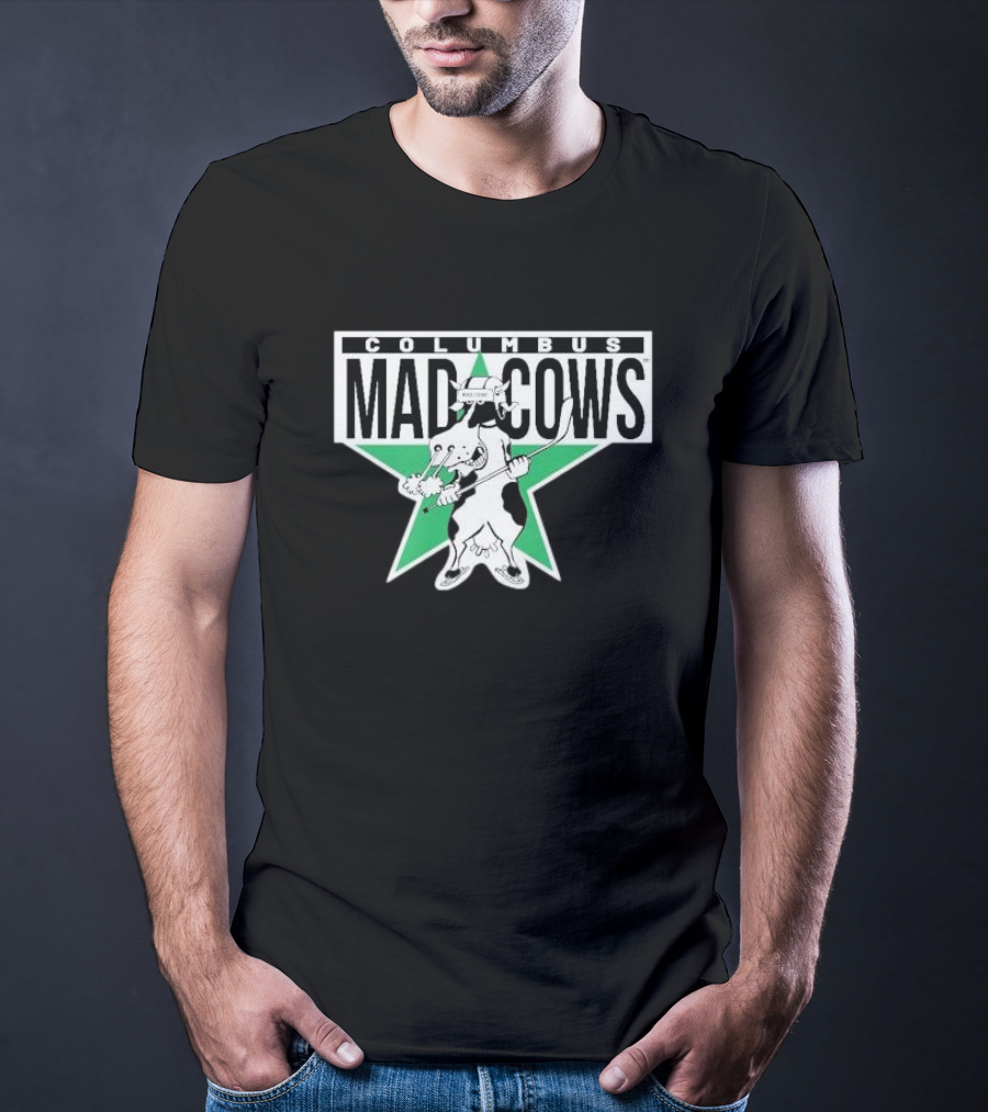 Columbus Mad Cows Star T-Shirt