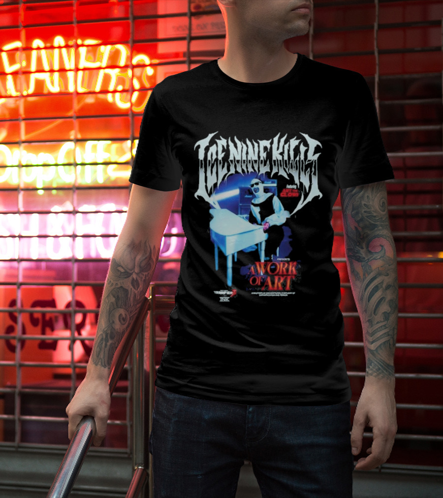 Ice Nine Kills Featuring The Ghost Of Vincent Price Presents A Work Of T-Shirt