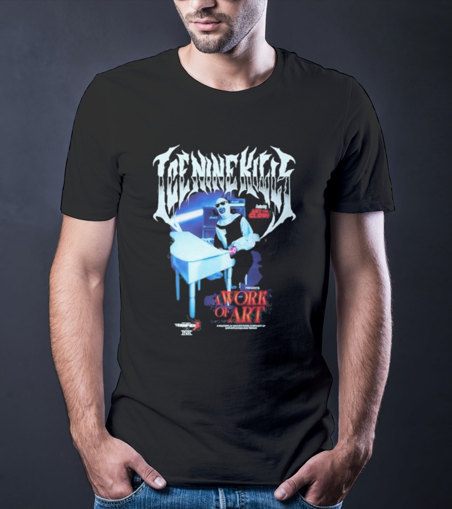 Ice Nine Kills Featuring The Ghost Of Vincent Price Presents A Work Of T-Shirt