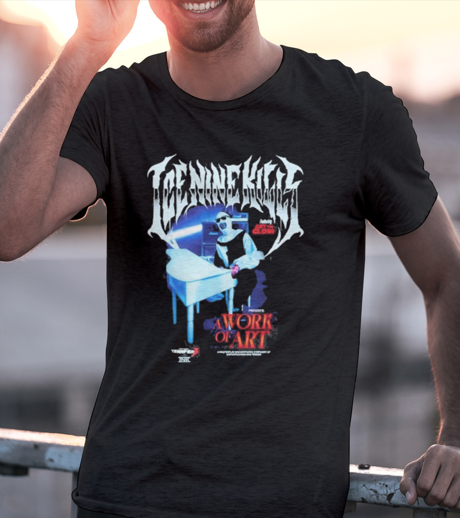 Ice Nine Kills Featuring The Ghost Of Vincent Price Presents A Work Of T-Shirt