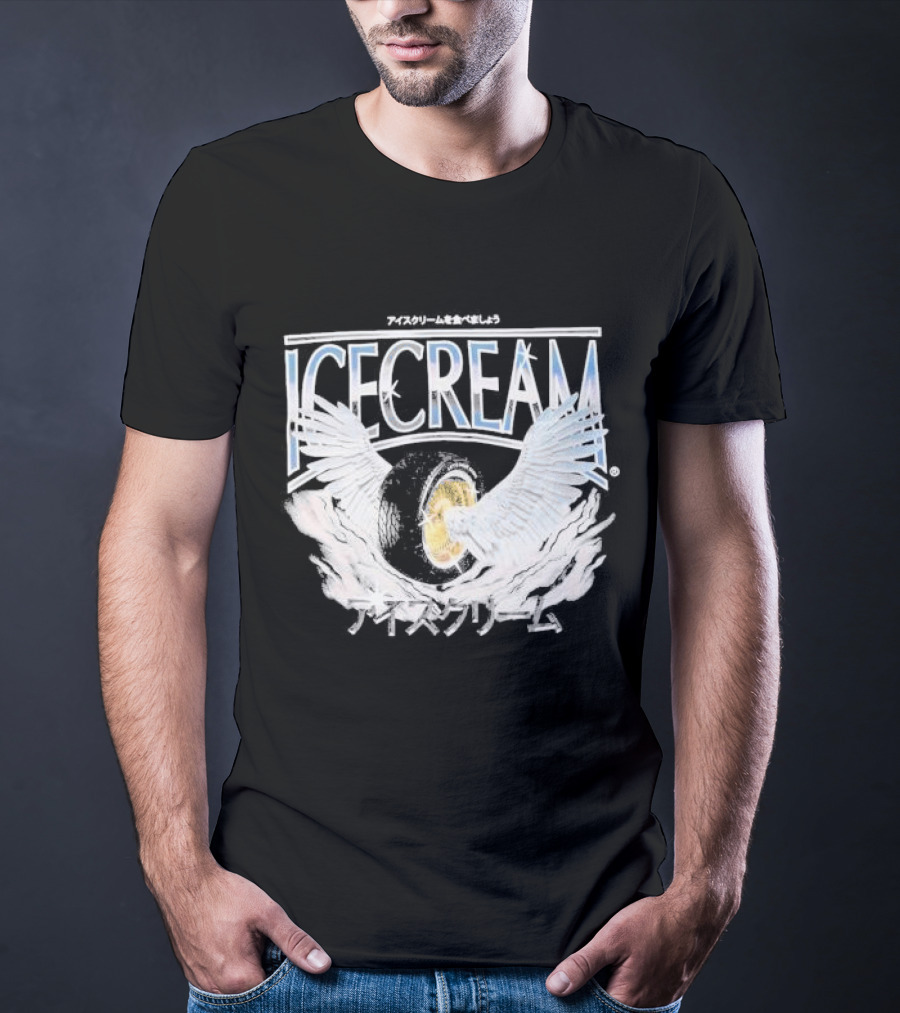 Icecream Heaven Winged Tire T-Shirt