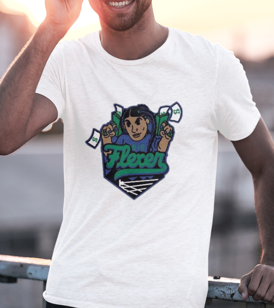 Alexis Littlefoot Big Flexer Forever A Legend T-Shirt