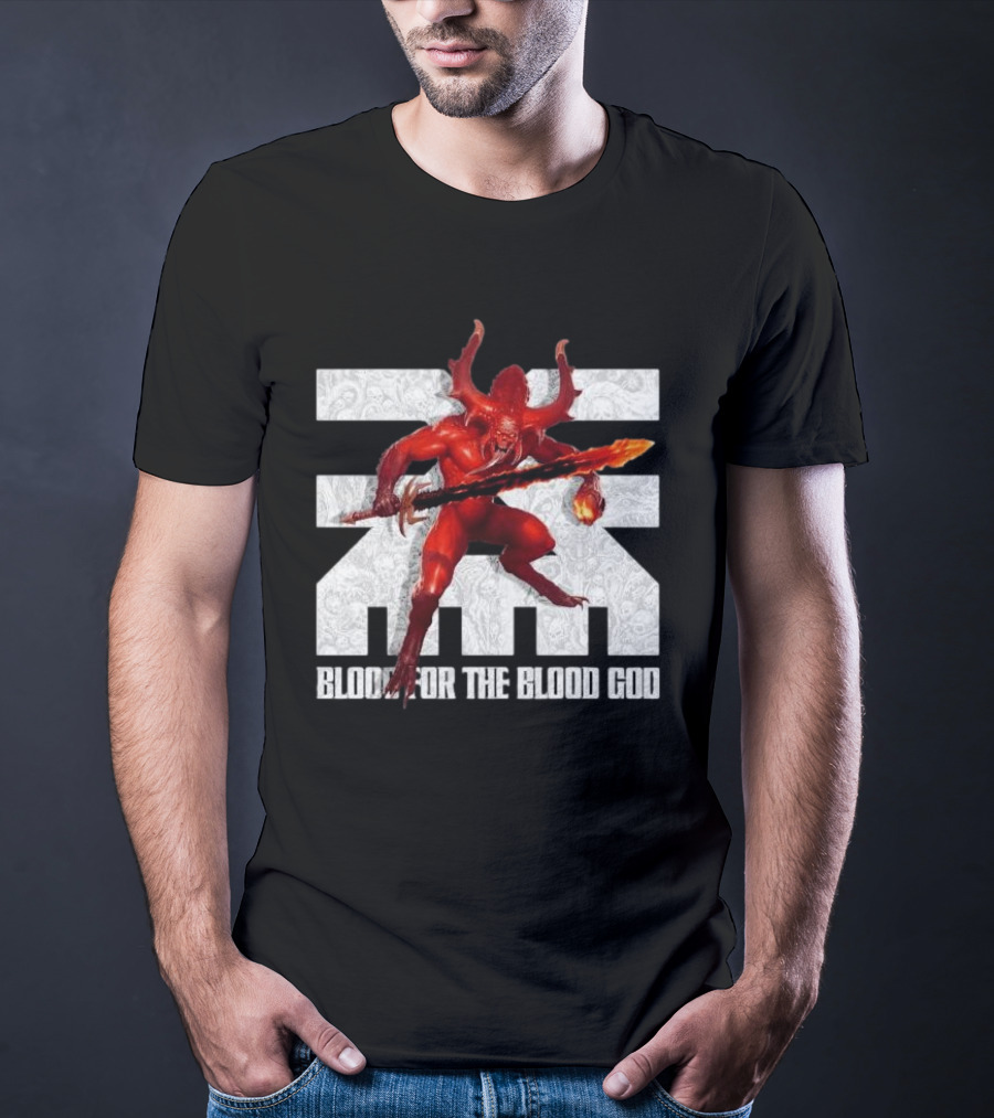 Khorne Bloodletter Blood For The Blood God T-Shirt