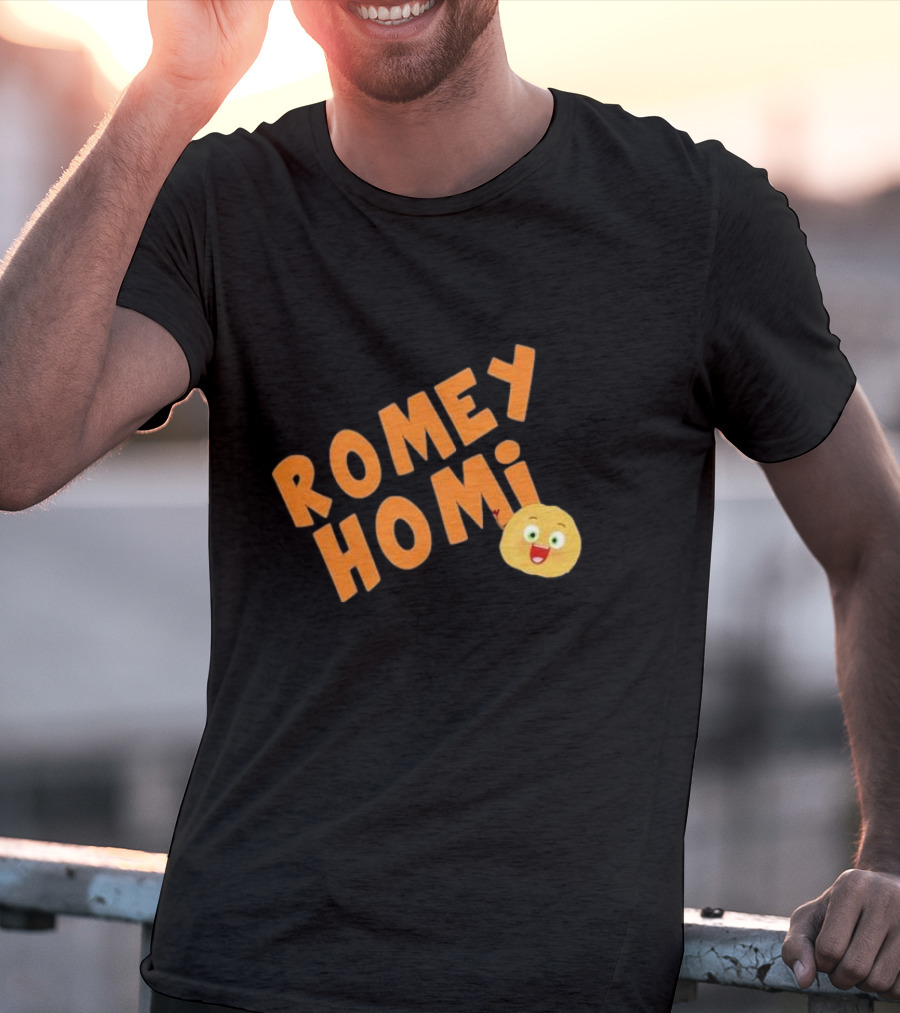 Romey Homie Toddler Smiley Face T-Shirt