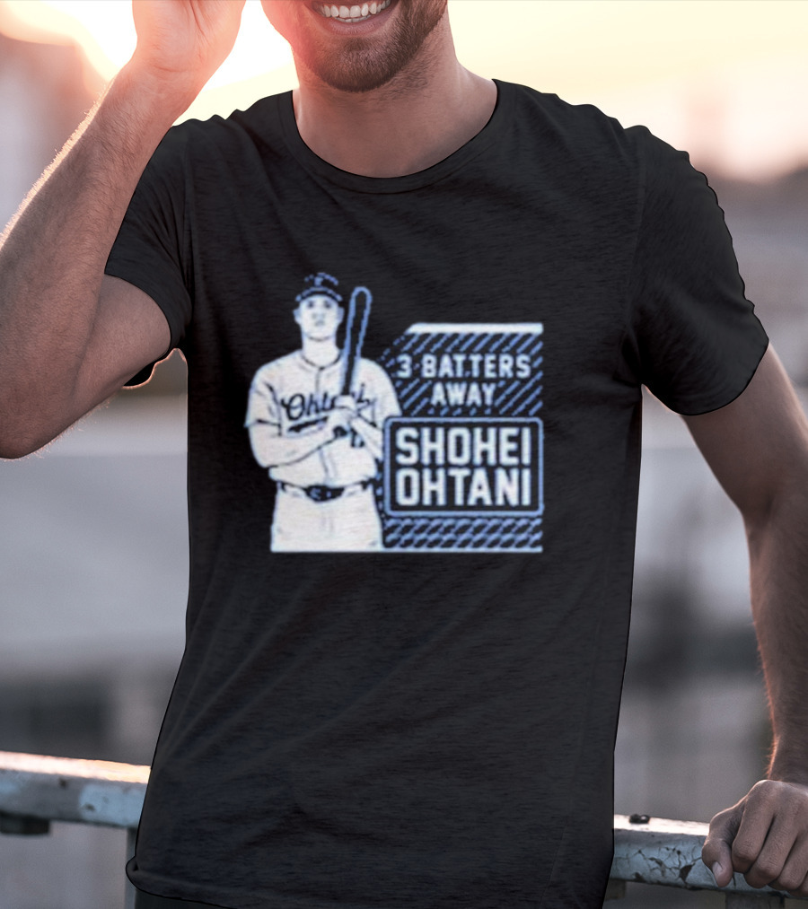 Shohei Ohtani 3 Batters Away Tracker T-Shirt