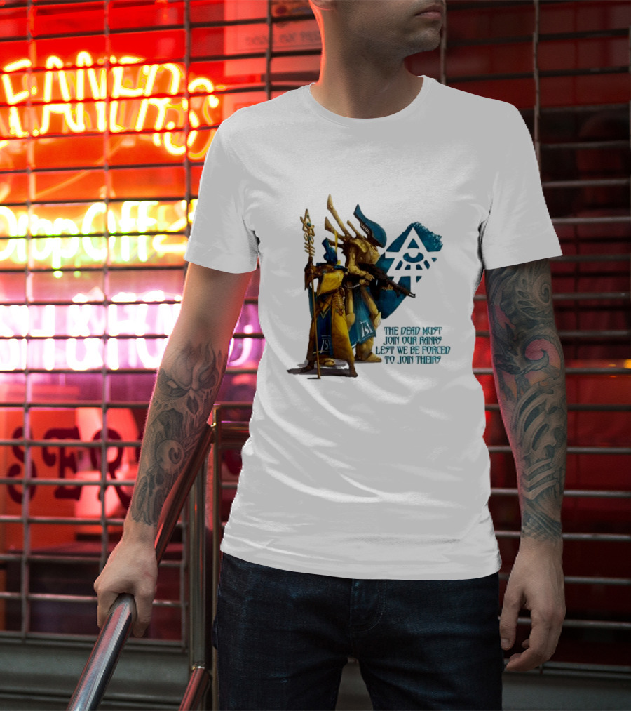 Craftworld Iyanden The Dead Must Join Our Ranks Eldar Guardians Symbolic T-Shirt