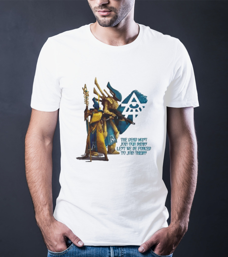 Craftworld Iyanden The Dead Must Join Our Ranks Eldar Guardians Symbolic T-Shirt