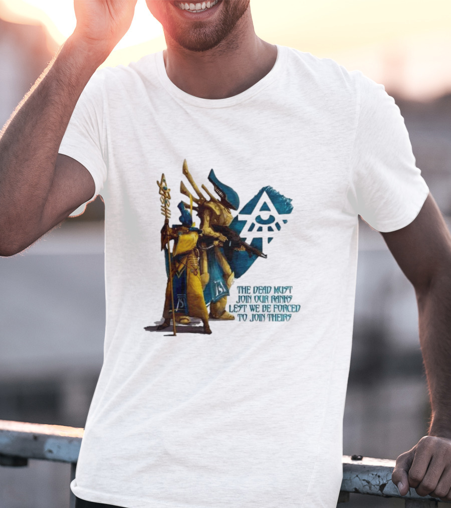Craftworld Iyanden The Dead Must Join Our Ranks Eldar Guardians Symbolic T-Shirt
