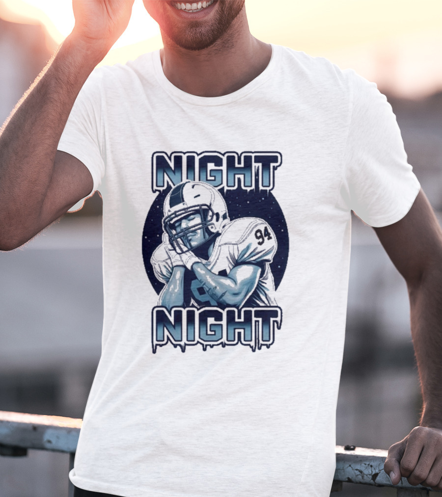 Iceman Ryan Barker Night Night Football Sleeper 94 T-Shirt