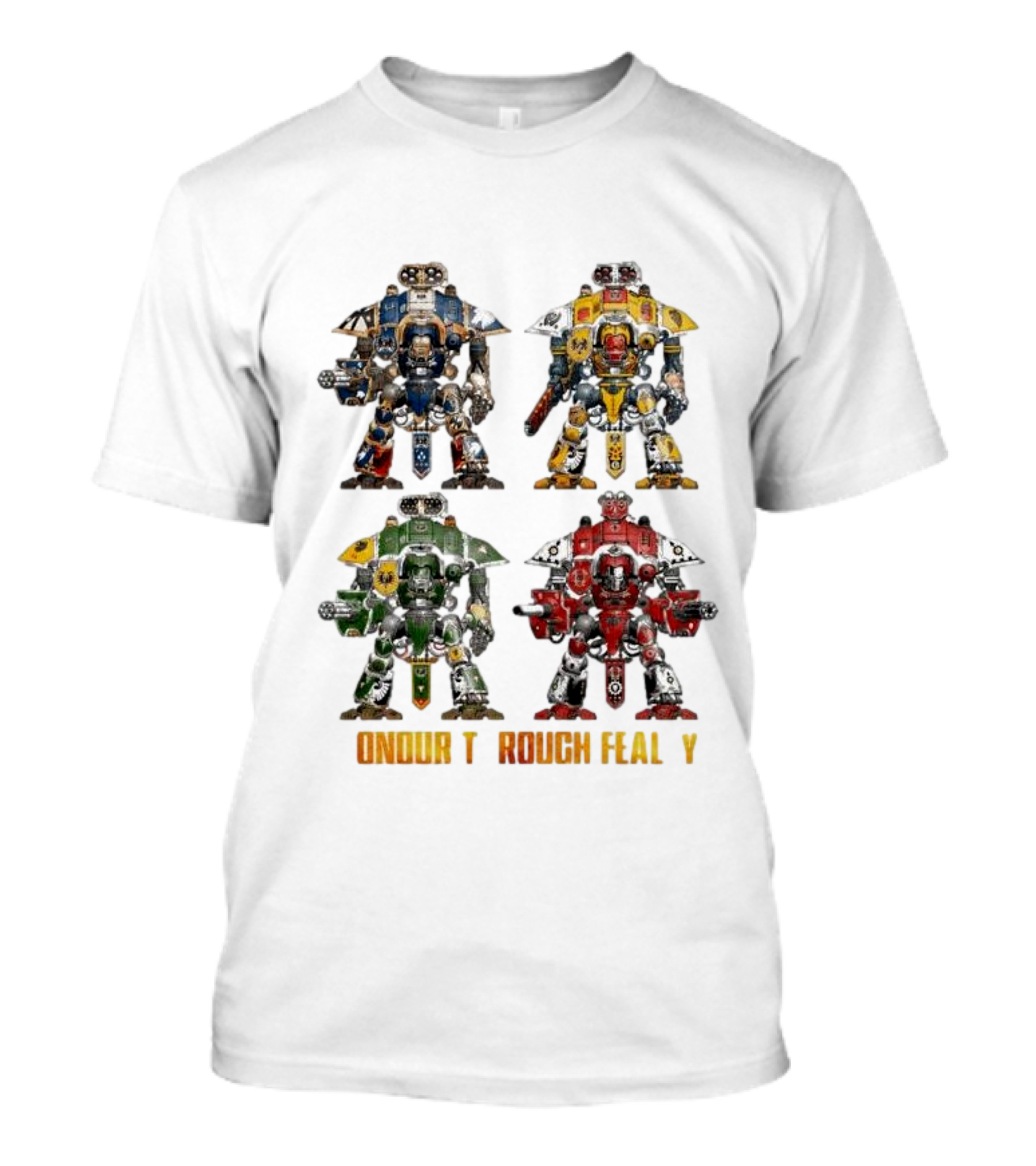 Imperial Knights Honour Through Fealty Warriors T-Shirt