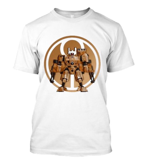 T’au Empire Crisis Battlesuit For The Greater Good Iconic Mecha T-Shirt