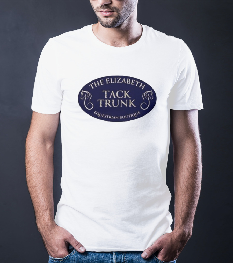 The Elizabeth Tack Trunk Equestrian Boutique Horse T-Shirt