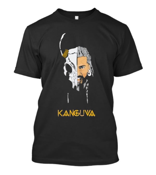 Kanguva Anbanafan Hunt Warrior Skull Fusion T-Shirt